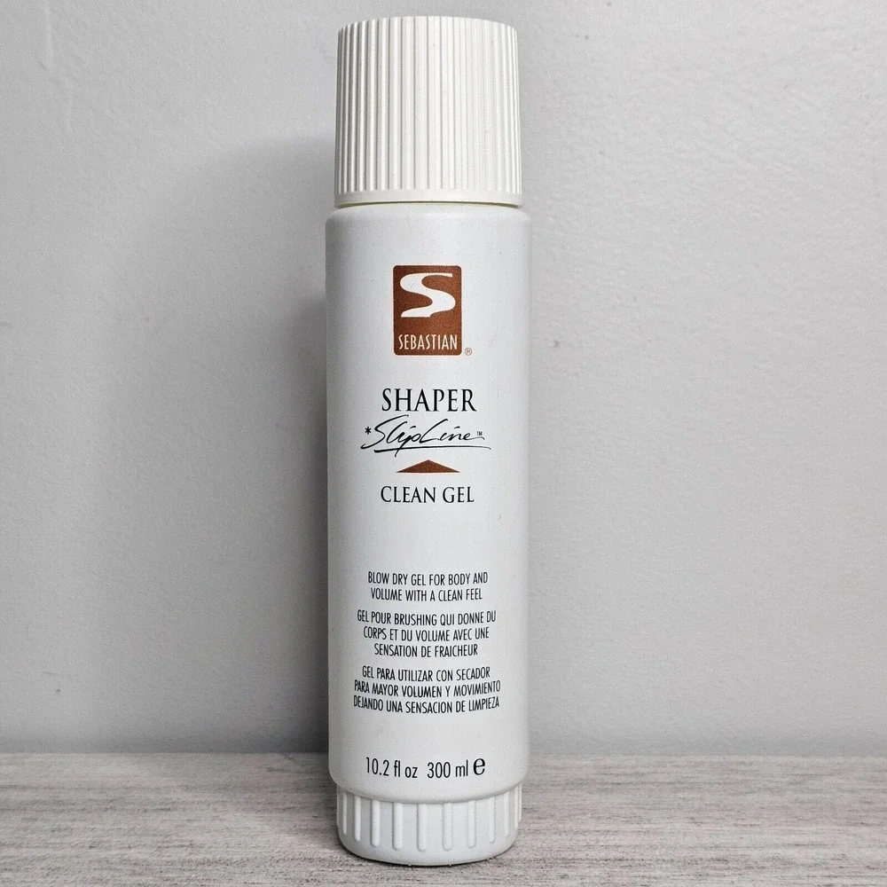 SEBASTIAN Shaper Slip Line Clean Gel Body & Volume 10.2 Oz Original Formula, NEW